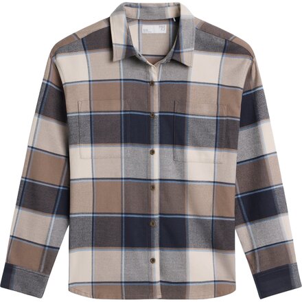 Free Fly Seawool Oversized Flannel Shirt - Women's - Clothing