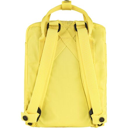 fjallraven kanken classic mini warm yellow backpack Fjällräven - Durable Vinylon Fabric, Water-Resistant, Design - School, Travel, and a reflector logo Fjallraven Mini Kanken Warm Yellow