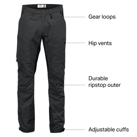 Fjallraven Abisko Lite Trekking Trouser - Men's - Clothing