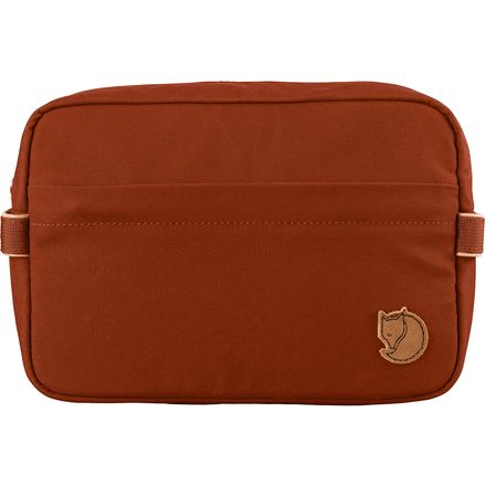 fjallraven toiletry travel bag 1000 HeavyDuty Eco with leather details Fjällräven Travel Toiletry Bag SKU: