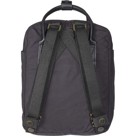 fjallraven mini black backpack Fjllrven Kanken - Compact Everyday Carry, Durable Vinylon Fabric - Travel, Graphite Main compartment with large zipper opening Kanken Laptop Aesthetic Mini Kanken