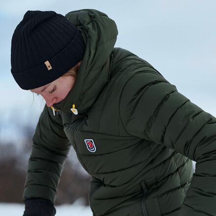 fjallraven classic knit hat black