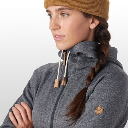 Fjallraven Ovik Fleece Hooded Jacket - Women's - Clothing