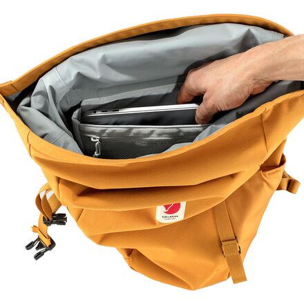 Fjallraven Ulvo Rolltop 30L Daypack Hike Camp