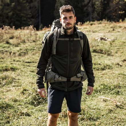 XS aloネイビー ハイウエストショートパンツ Fjallraven Abisko Trail Stretch Short - Men's - Clothing