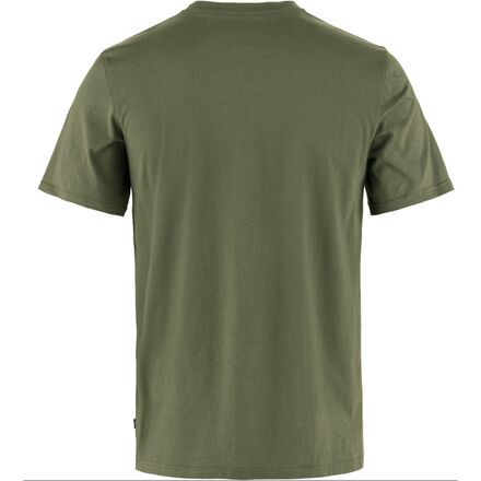 Camiseta Fjällräven Lush Logo Hombre - T-Shirt Técnica Ligera Y Secado Rápido