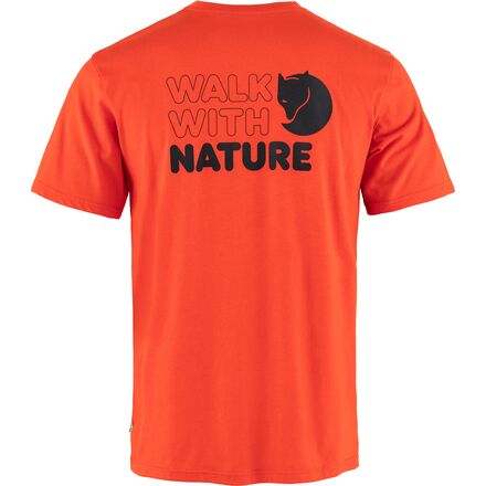 FJALLRAVEN| (Walk With Nature T-shirt W (14600171/113)) Fjallraven Walk With Nature T-Shirt - Men's - Clothing
