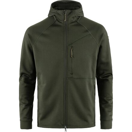 Fjallraven Abisko Grid Fleece Hoodie - Men's - Clothing