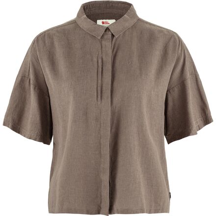 Fjallraven Ovik Hemp Camp Short-Sleeve Shirt - Women's - Clothing