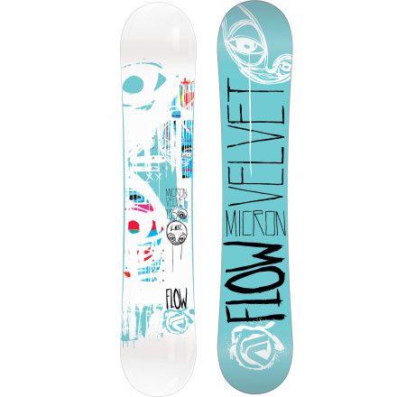 Flow Micron Velvet Snowboard - Girls' - Kids