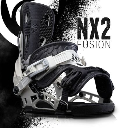 スノーボード FLOW NX2 FUSION 22-23 Lsize Men's Flow NX2 Fusion Snowboard Bindings - CorkysBoardshop.com