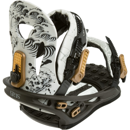 Flux SR15 - Style Master Snowboard Bindings - Snowboard