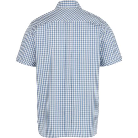 Fred Perry Gingham シャツ Gingham Shirt - Burnt Red | Men's Shirts | Designer Casual