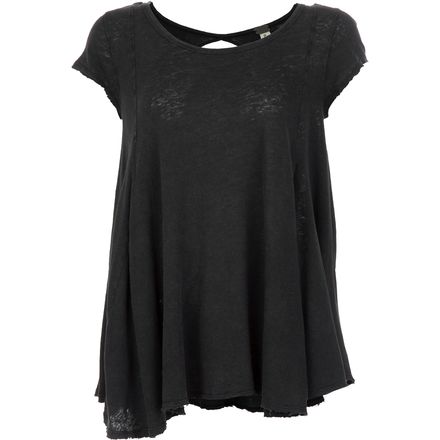 Free People Linen Slub Sylvie T-Shirt - Short-Sleeve - Women's - Clothing
