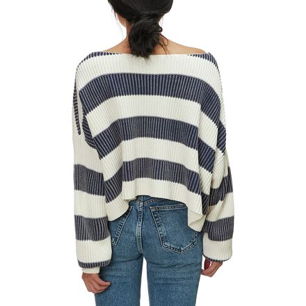 Free People Just My Stripe Pullover Women s Clothing