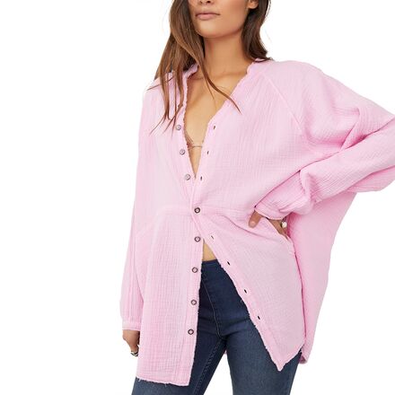 Free People Summer Daydream Button-Down Shirt - Women's