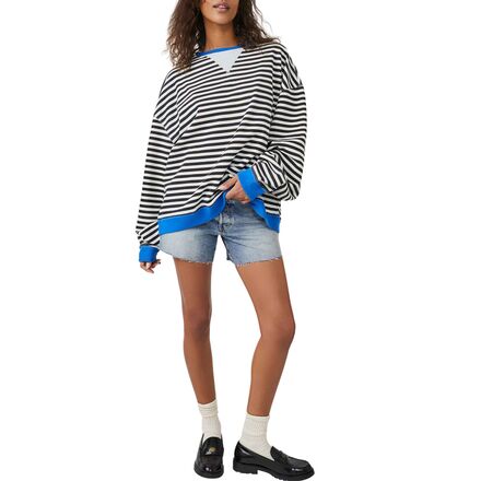 Free People Classic Striped Crew - Women's - Clothing