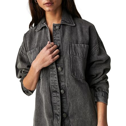 Free People Madison City Twill Jacket - Women's - Clothing