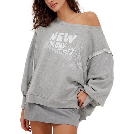 Free People Graphic Camden Sweatshirt - Women's - Clothing