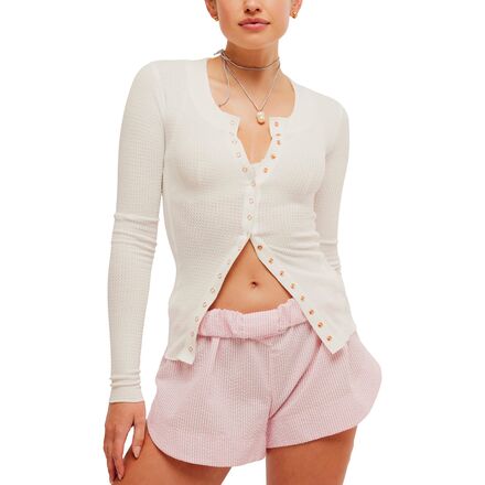 (取寄) フリーピープル レディース ゴーイング プレイシズ カルディ Free People women Going Places Cardi Ivory Free People Going Places Cardi - Women's - Clothing