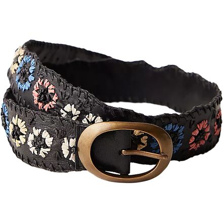 Free People Indigo Dreaming Raffia Belt - Women display picture 3