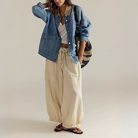 Free People Lemon Denim Jacket - Women's - Clothing