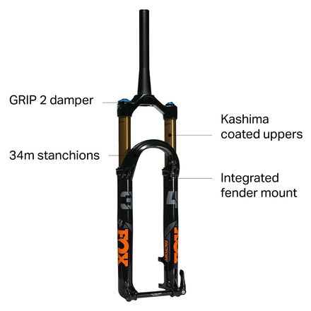 FOX Racing Shox 34 Float 29 Grip 2 Factory Boost Fork - Bike