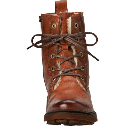 frye valerie shearling lace up