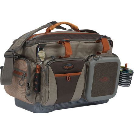 copper river fishing tackle bag Osage Boss Bag-Medium-Green Osage River Gear Contents are secured with a double closure Fishpond Green River 25L Gear