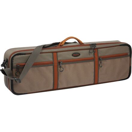 2 fishing pole travel case PEKREWS Rod Case, 52inch Fishing Bag (3.9ft-4.4ft) with Tackle Pockets, Fits Break-Down Spinning Rod Reel Combo, Padded Soft Rod Bag with Strap Handle, Pole For Angler The Redington Rod Travel Case holfs up to two rods (and their reels) without even breaking a sweat Fishing Equipment Travel Cases For