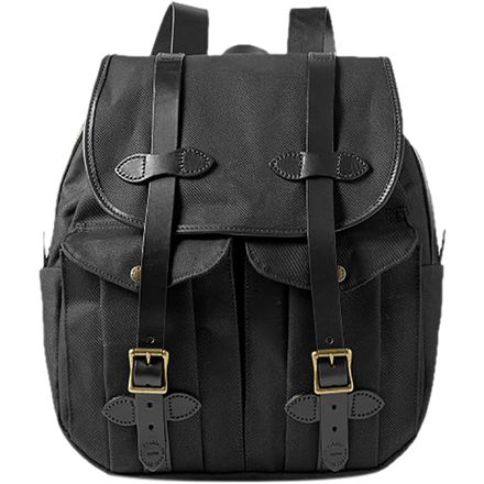 Rugged Twill Backpack - Black