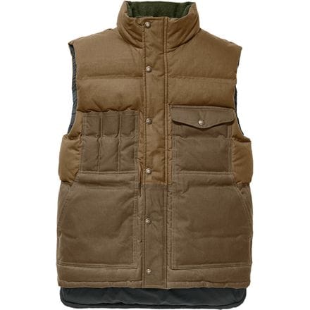 Filson Down Cruiser Vest - Men&s Dark Tan - XL