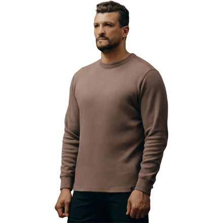 Filson Waffle Knit Thermal Crewneck Top Men's Clothing
