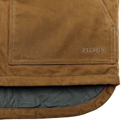 Filson - TIN CLOTH INSULATED WORK VEST - Black – Totem Brand Co.