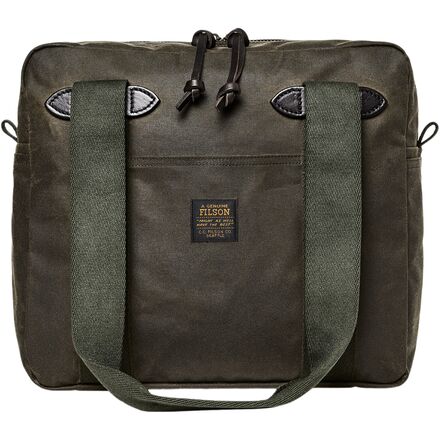 Filson Tin Cloth Tote Bag + Zipper - Accessories
