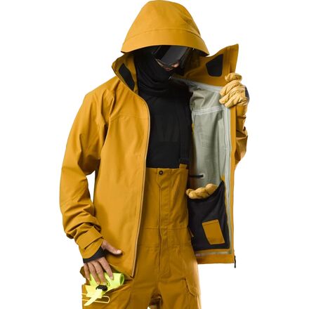 FW MANIFEST 3-layer jacket WPS エフダブリュー FW MANIFEST 3L SNOW JACKET WPS - Alpine Forest [SWISS BRAND