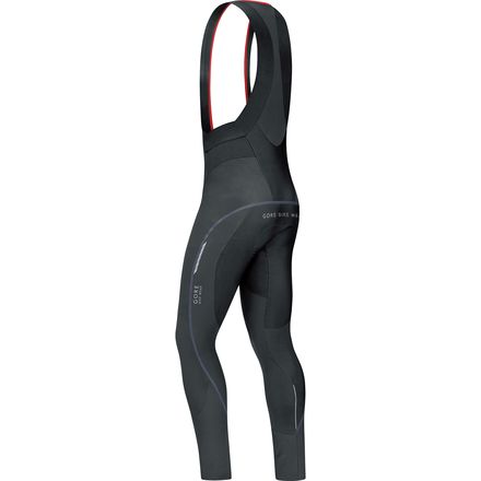★Gore（ゴア） Bike Wear　 Oxygen Partial Thermo Bibtights　オキシゲン・パーシャル・ビブタイツ　Grey Black　Asian L BK.jpg