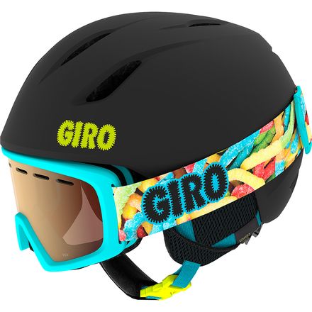 Giro Launch Kinder-Snowboardhelm – Inkl. Passender Brille, Belüftet, Leicht
