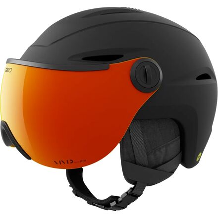 giro vue mips snowboard ski helmet Snow - Matte Black tier helmet without the hassle of managing both GIRO Vue MIPS Helmet