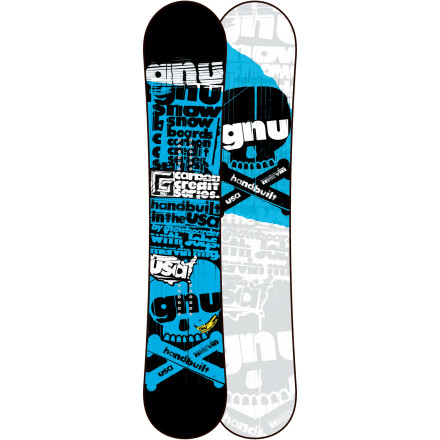 Gnu Carbon Credit BTX Series Snowboard - Wide - Snowboard