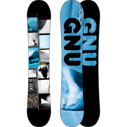 Gnu Dirty Pillow BTX Snowboard - Snowboard
