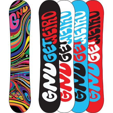 Gnu Forest Bailey Pickle PBTX Snowboard - Snowboard