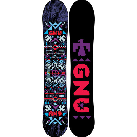 GNU CARABALDI 138cm スノーボード ビンディング CX3500 Gnu Beauty C3-BTX Snowboard - Women's - Snowboard