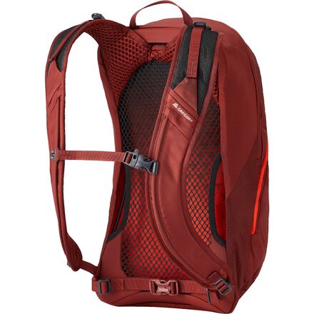 Gregory Mountain Products Arrio 22 Plus Zaino Da Trekking Rosso Mattone – Leggero E Spazioso (22L) Per Donna E Uomo