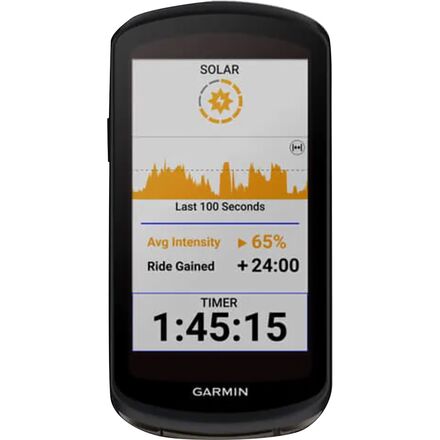 Garmin Edge 1040 Solar GPS Bike Computer - Bike
