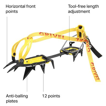 Grivel G12 Crampon - Climb