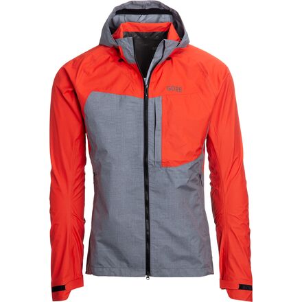 gore trail hooded jacket