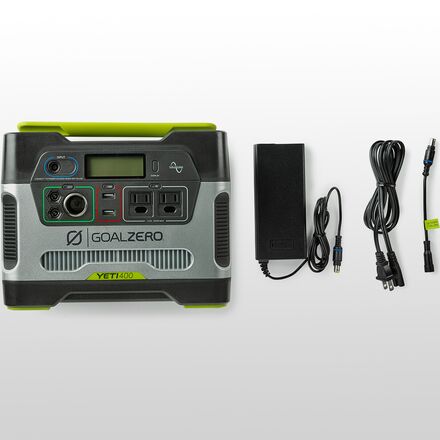 Goal Zero Yeti 400 Solar Generator - Hike & Camp