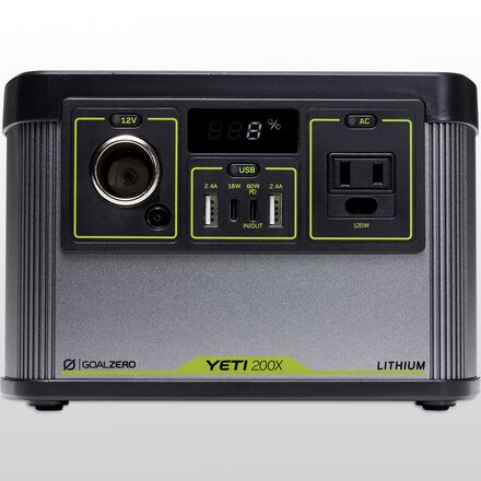 Goal Zero Yeti 200X Portable Power Station - Hike & Camp