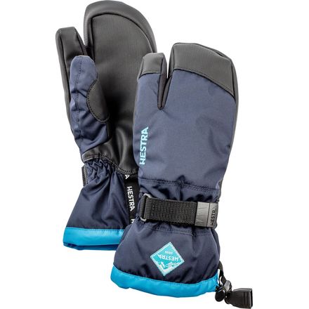 Kids Winter Gloves 5-7 Years Hestra Gauntlet CZone Junior Mittens
